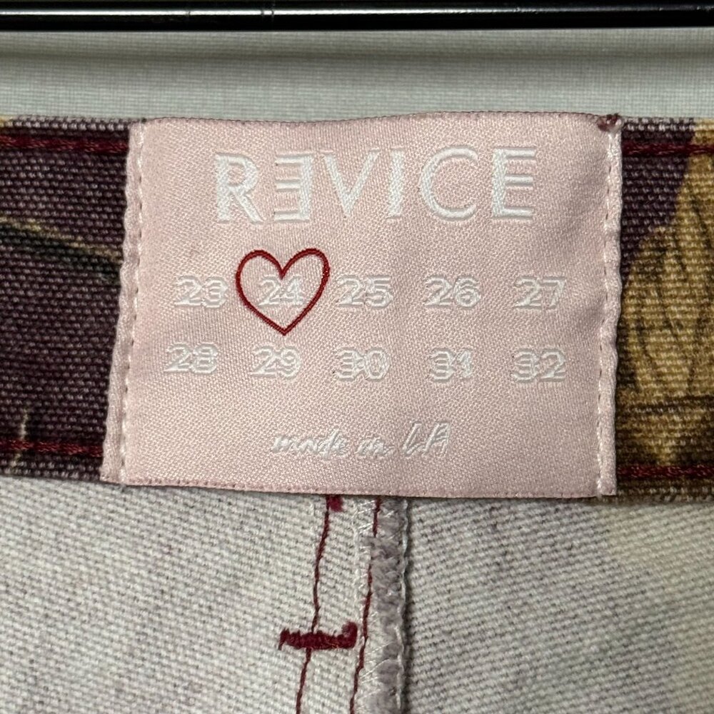 REVICE Purple Cargo Flare Jeans - Picture 12 of 15